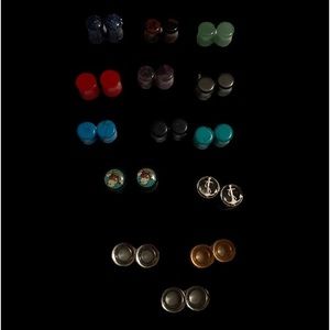 00 plugs / tunnels for gauges